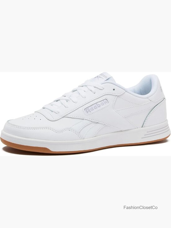 Shoes - Fashion Sneakers with Action Leather Upper, Lace-Up Closure, Comfort Cushioning